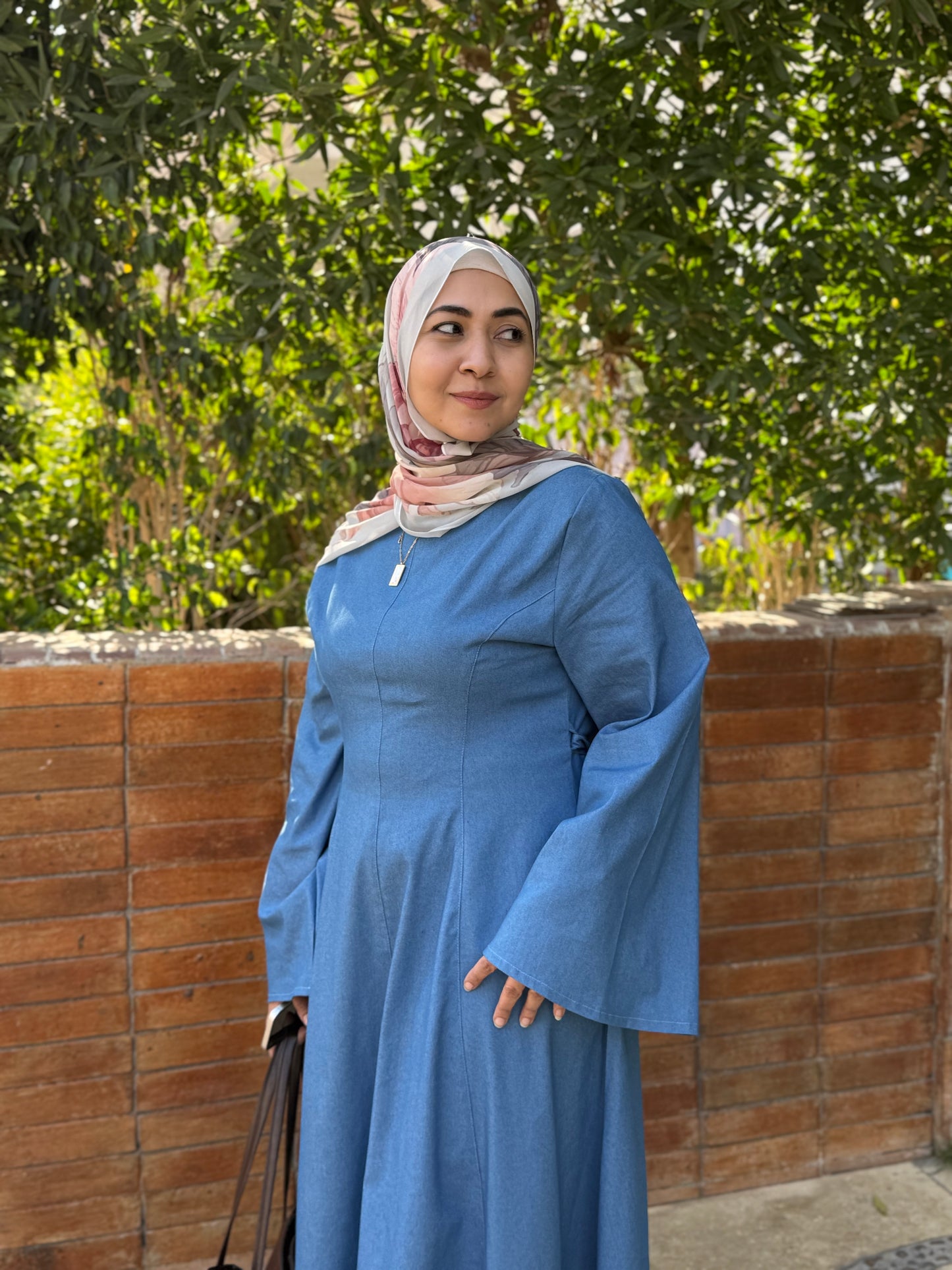 Lareen Dress-Blue